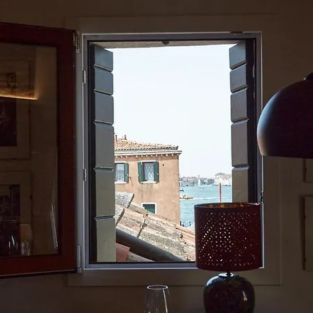 Apartament Acqua - Attico Con Terrazza Wenecja